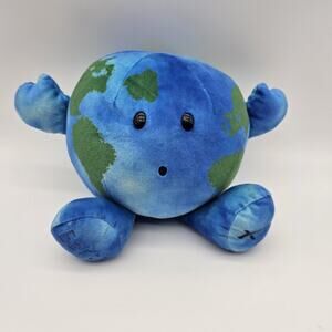 Celestial Buddies Plush Earth Planet Toy Stuffed Globe 9" Space Educational 2018